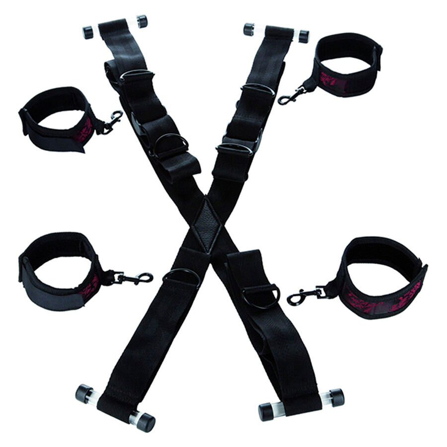 CALEXOTICS - SCANDAL MANETTE A FORMA DI CROCE PER PORTA - CALEXOTICS | Lingerie Harness Boutique