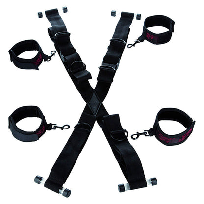 CALEXOTICS - SCANDAL MANETTE A FORMA DI CROCE PER PORTA - CALEXOTICS | Lingerie Harness Boutique