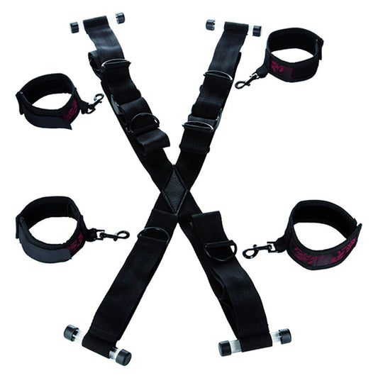 CALEXOTICS - SCANDAL MANETTE A FORMA DI CROCE PER PORTA - CALEXOTICS | Lingerie Harness Boutique
