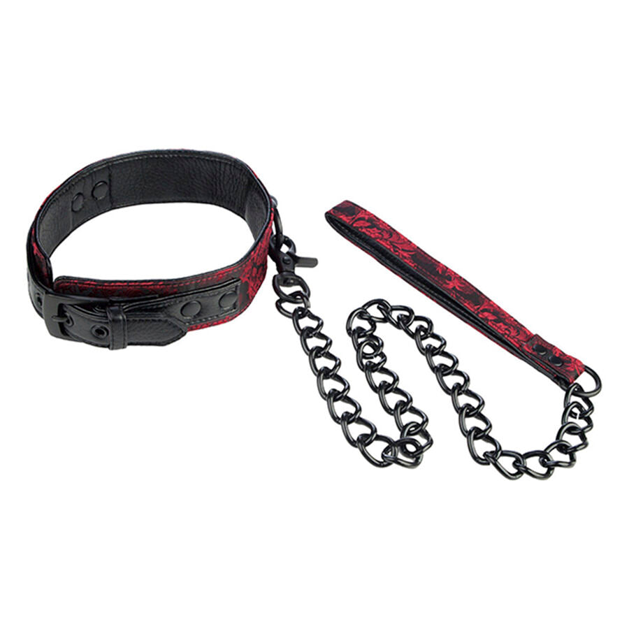 CALEXOTICS - SCANDAL COLLANA CON CINTURINO NERO - CALEXOTICS | Lingerie Harness Boutique