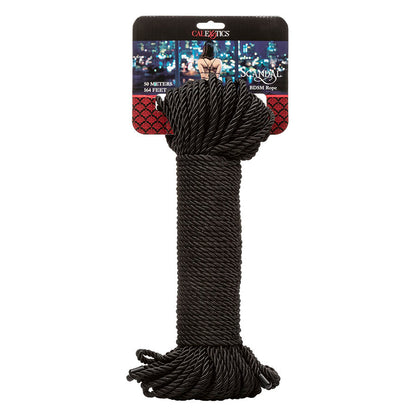 CALEXOTICS - SCANDAL  CORDA NERA BDSM 50 M - CALEXOTICS | Lingerie Harness Boutique