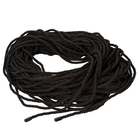 CALEXOTICS - SCANDAL  CORDA NERA BDSM 50 M - CALEXOTICS | Lingerie Harness Boutique