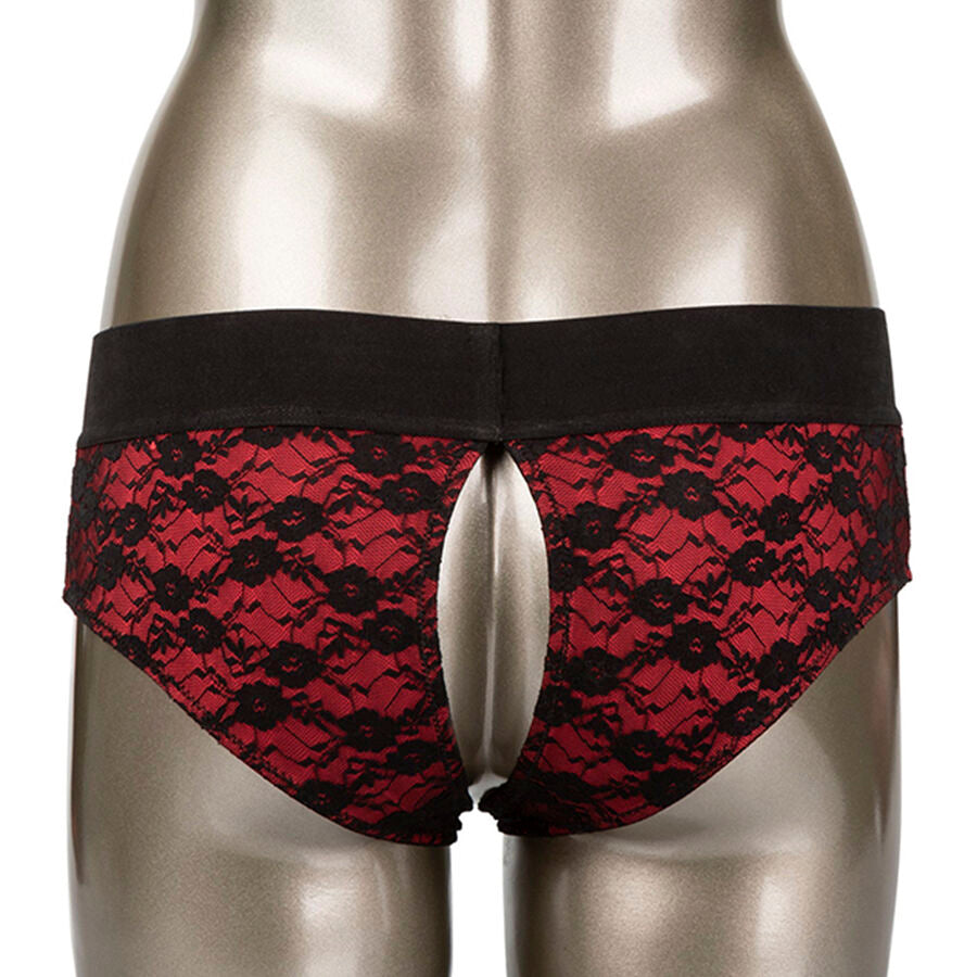 CALEXOTICS - SCANDAL SET DI SLIP SENZA CAVALLO CON DILDO TAGLIA S/M - CALEXOTICS | Lingerie Harness Boutique
