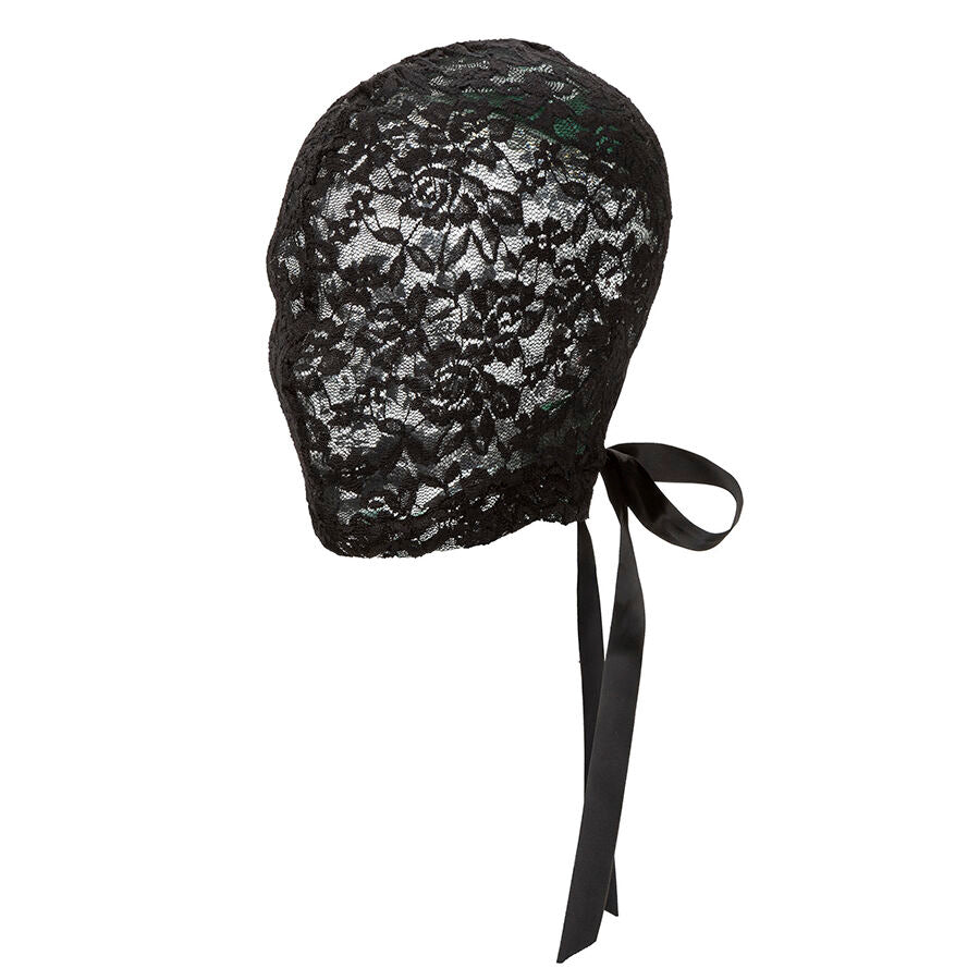 CALEXOTICS - SCANDAL  PASSAMONTAGNA IN PIZZO NERO CON FIOCCO - CALEXOTICS | Lingerie Harness Boutique