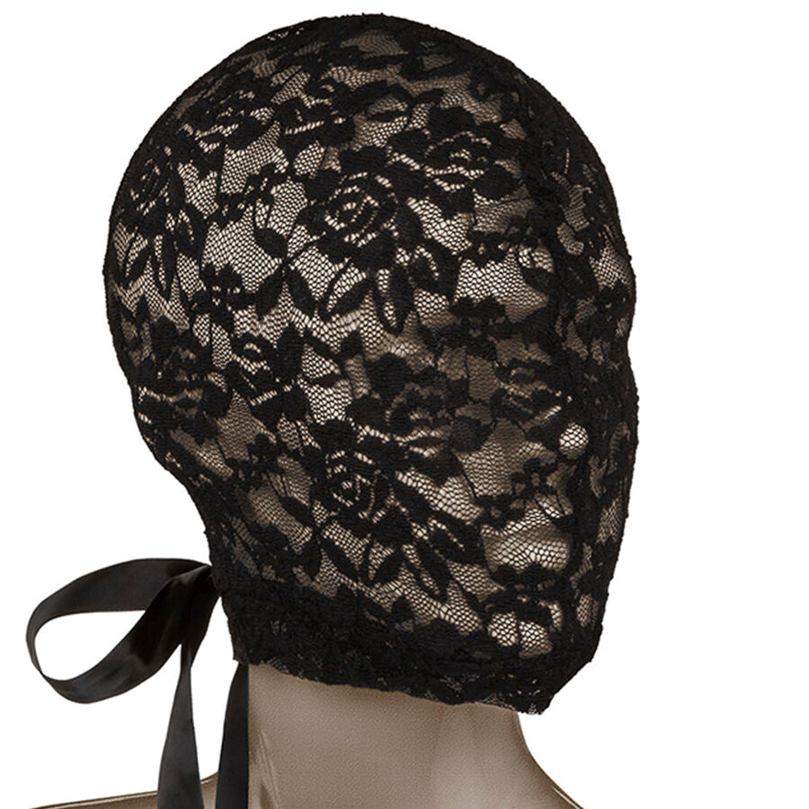 CALEXOTICS - SCANDAL  PASSAMONTAGNA IN PIZZO NERO CON FIOCCO - CALEXOTICS | Lingerie Harness Boutique