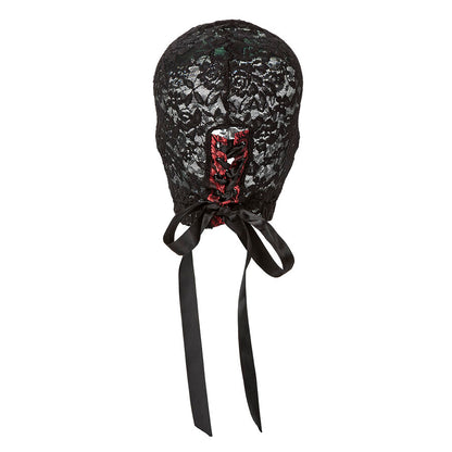 CALEXOTICS - SCANDAL  PASSAMONTAGNA IN PIZZO NERO CON FIOCCO - CALEXOTICS | Lingerie Harness Boutique