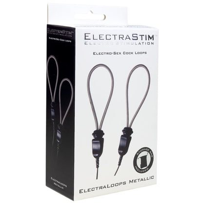 ELECTRASTIM - ELECTRALOOPS E-STIM ANELLI PER PENE IN METALLO REGOLABILI - ELECTRASTIM | Lingerie Harness Boutique
