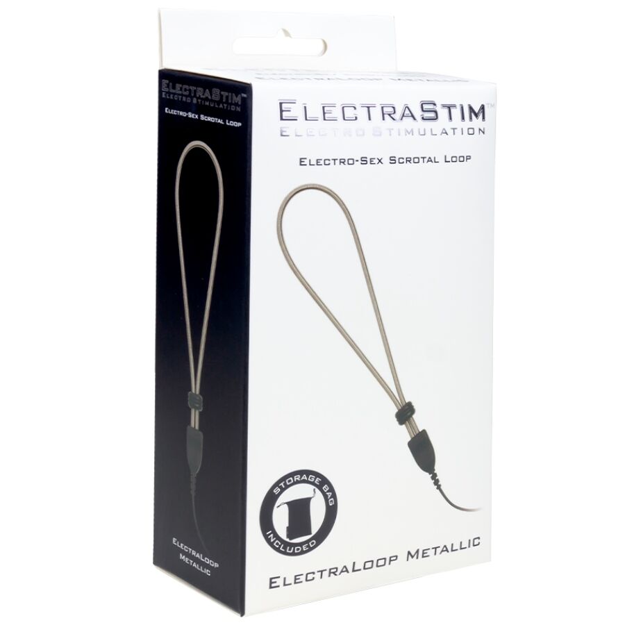 ELECTRASTIM - ANELLO SCROTALE REGOLABILE IN METALLO ELECTRALOOP - ELECTRASTIM | Lingerie Harness Boutique