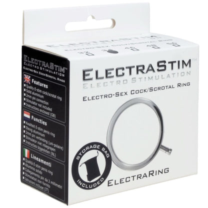 ELECTRASTIM - ANELLO PER PENE IN METALLO ELECTRARINGS 34 MM - ELECTRASTIM | Lingerie Harness Boutique
