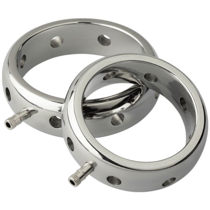 ELECTRASTIM - ANELLO ELETTROMAGNETICO PER PENE IN METALLO PRESTIGE 50 MM - ELECTRASTIM | Lingerie Harness Boutique