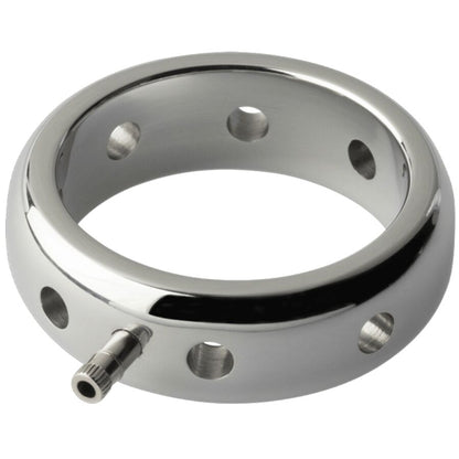 ELECTRASTIM - ANELLO ELETTROMAGNETICO PER PENE IN METALLO PRESTIGE 50 MM - ELECTRASTIM | Lingerie Harness Boutique