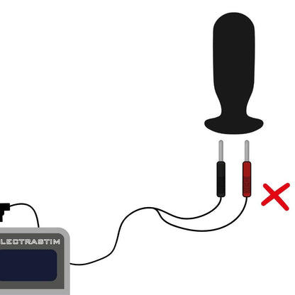 ELECTRASTIM - CAVI STIMOLATORI A 90 GRADI - ELECTRASTIM | Lingerie Harness Boutique