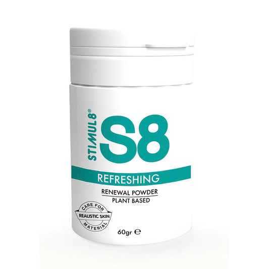 STIMUL8 - S8 POLVERE RINNOVATRICE NATURALE RINFRESCANTE 60 GR - STIMUL8 | Lingerie Harness Boutique