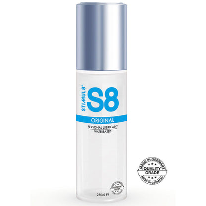 STIMUL8 - S8 LUBRIFICANTE A BASE D'ACQUA 250 ML - STIMUL8 | Lingerie Harness Boutique