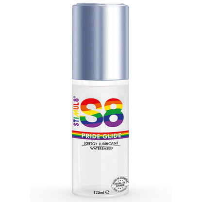 STIMUL8 - S8 GLIDE PRIDE LUBRIFICANTE 125 ML - STIMUL8 | Lingerie Harness Boutique