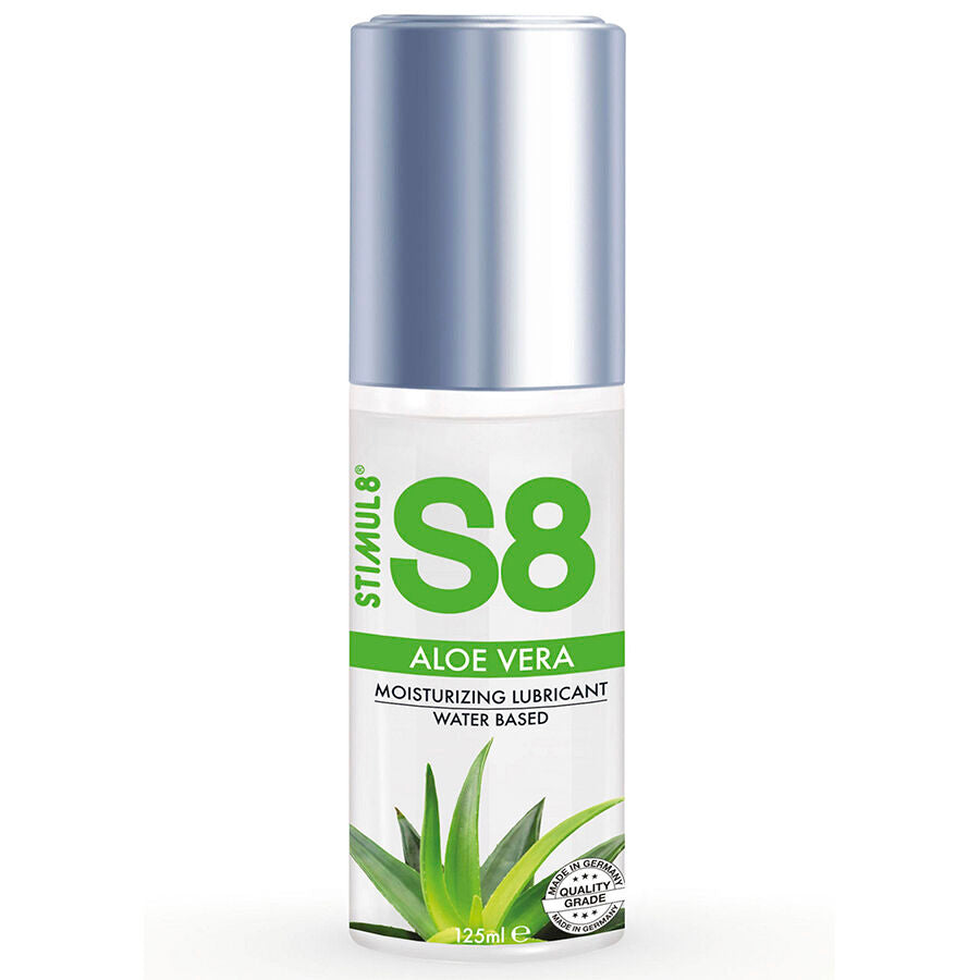 STIMUL8 - S8 LUBRIFICANTE ALL'ALOE VERA 125 ML - STIMUL8 | Lingerie Harness Boutique