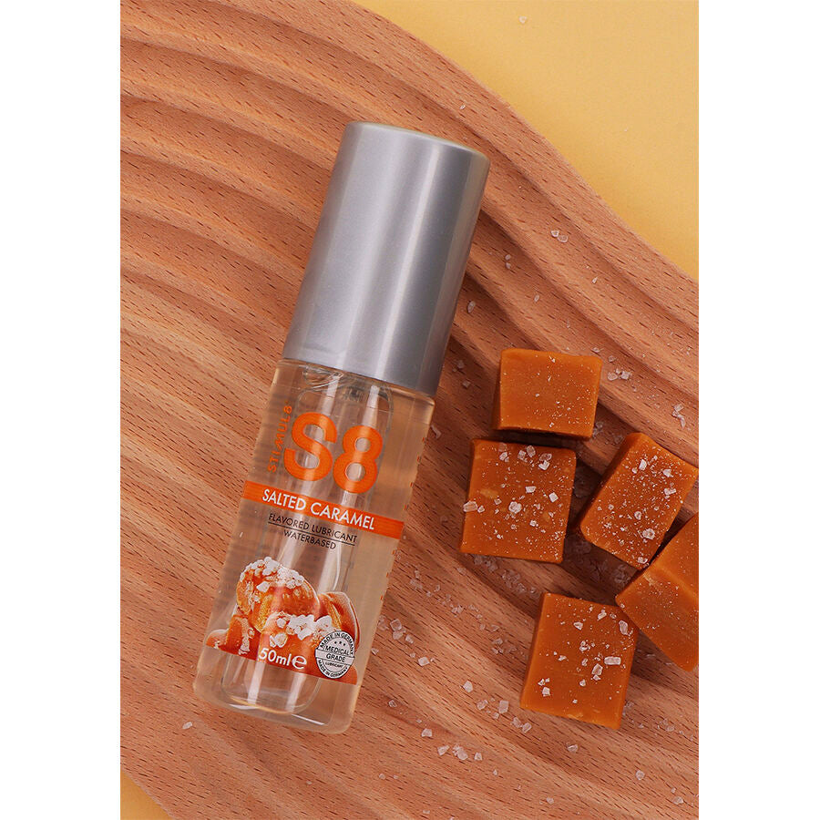 STIMUL8 - S8 LUBRIFICANTE AL CARAMELLO SALATO 125 ML - STIMUL8 | Lingerie Harness Boutique