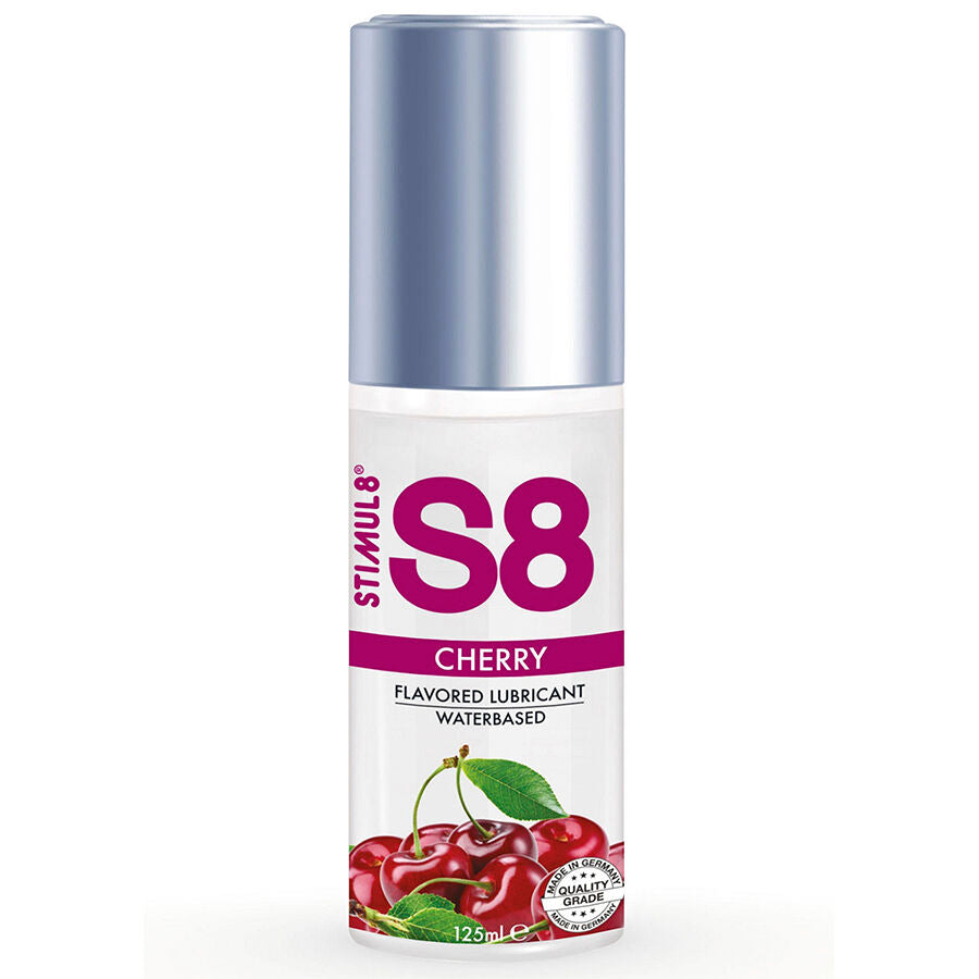 STIMUL8 - S8 LUBRIFICANTE ALLA CILIEGIA 125 ML - STIMUL8 | Lingerie Harness Boutique