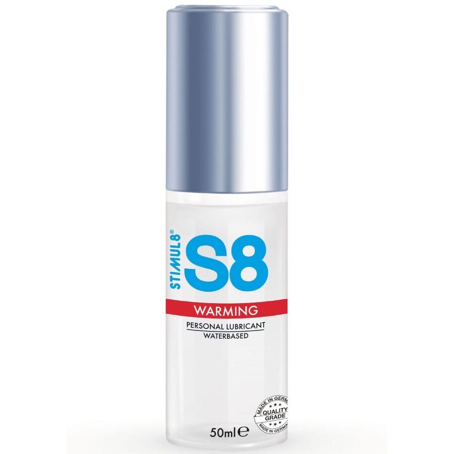 STIMUL8 - S8 LUBRIFICANTE EFFETTO CALORE 50 ML - STIMUL8 | Lingerie Harness Boutique