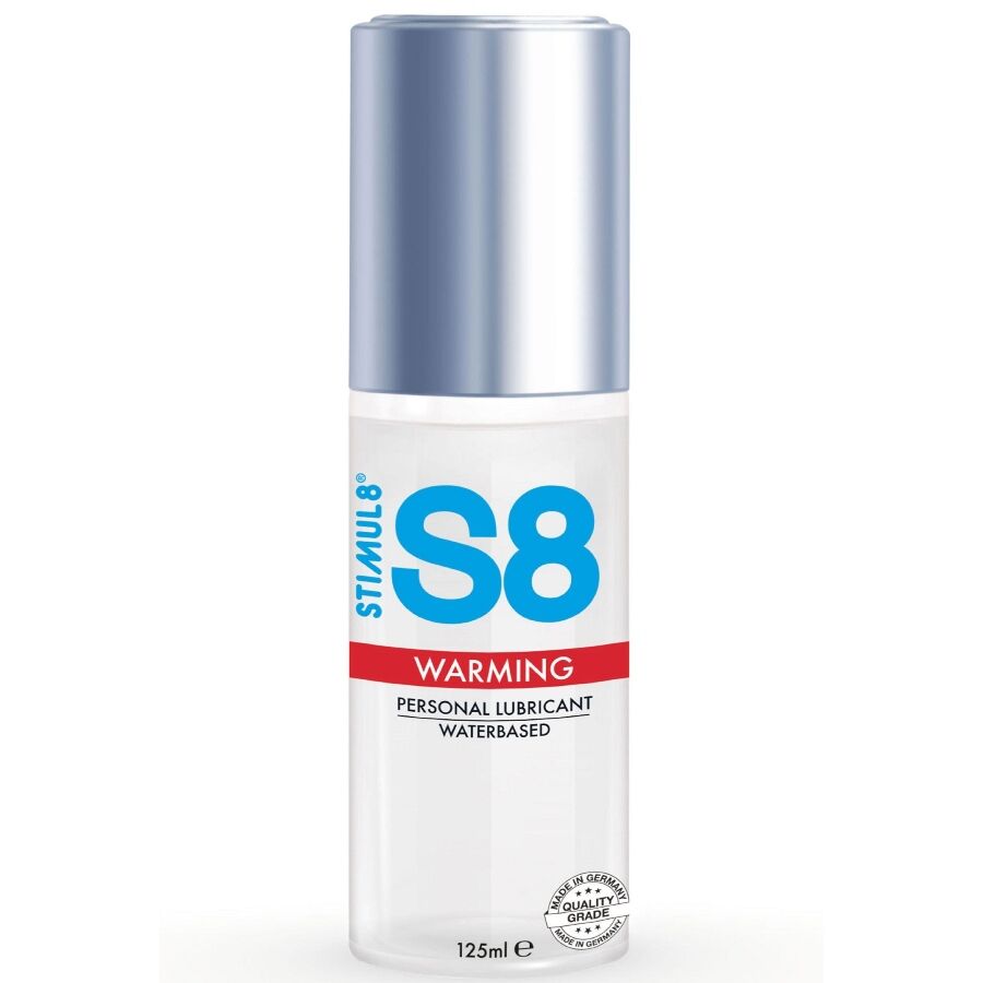 STIMUL8 - S8 LUBRIFICANTE EFFETTO CALORE 125 ML - STIMUL8 | Lingerie Harness Boutique
