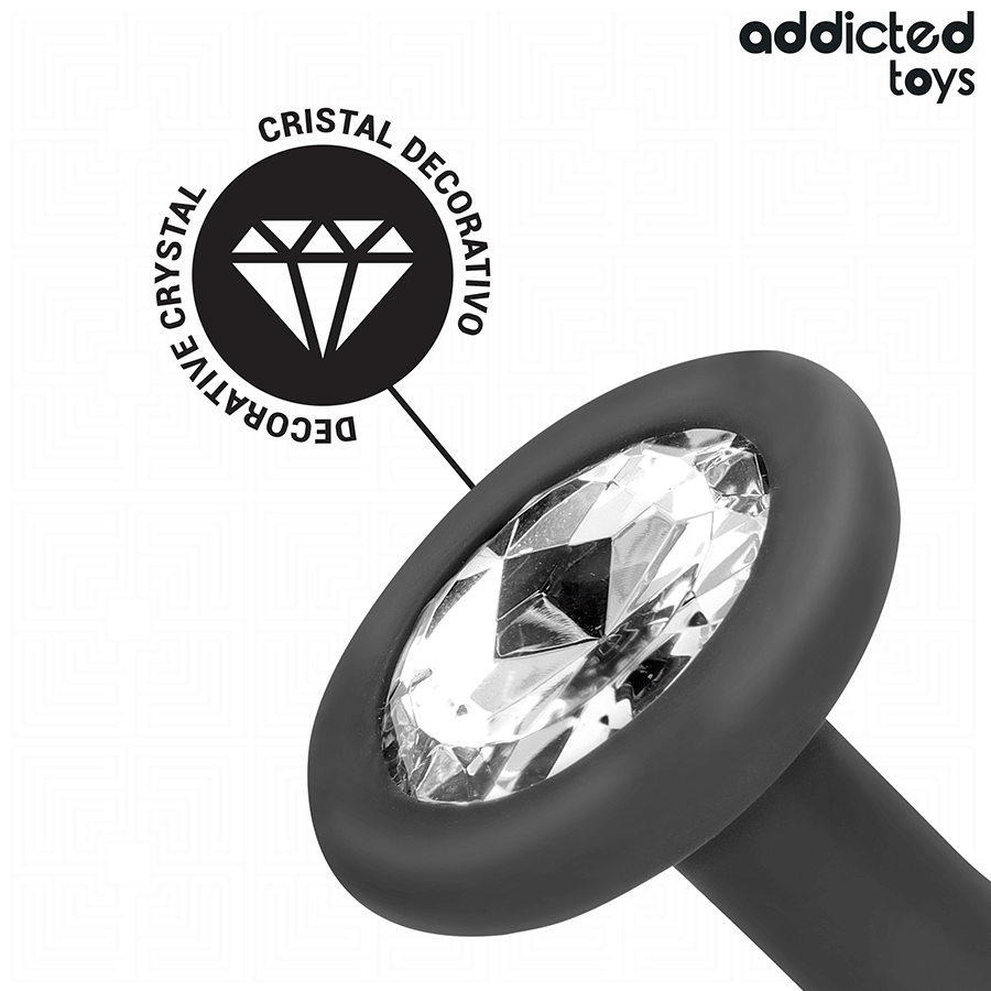 ADDICTED TOYS - SET DI 3 TAPPI ANALI CON GIOIELLO - ADDICTED TOYS | Lingerie Harness Boutique