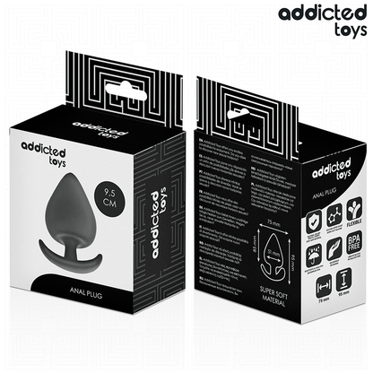 ADDICTED TOYS - TAPPO ANALE TAGLIA XL 9.5 CM - ADDICTED TOYS | Lingerie Harness Boutique
