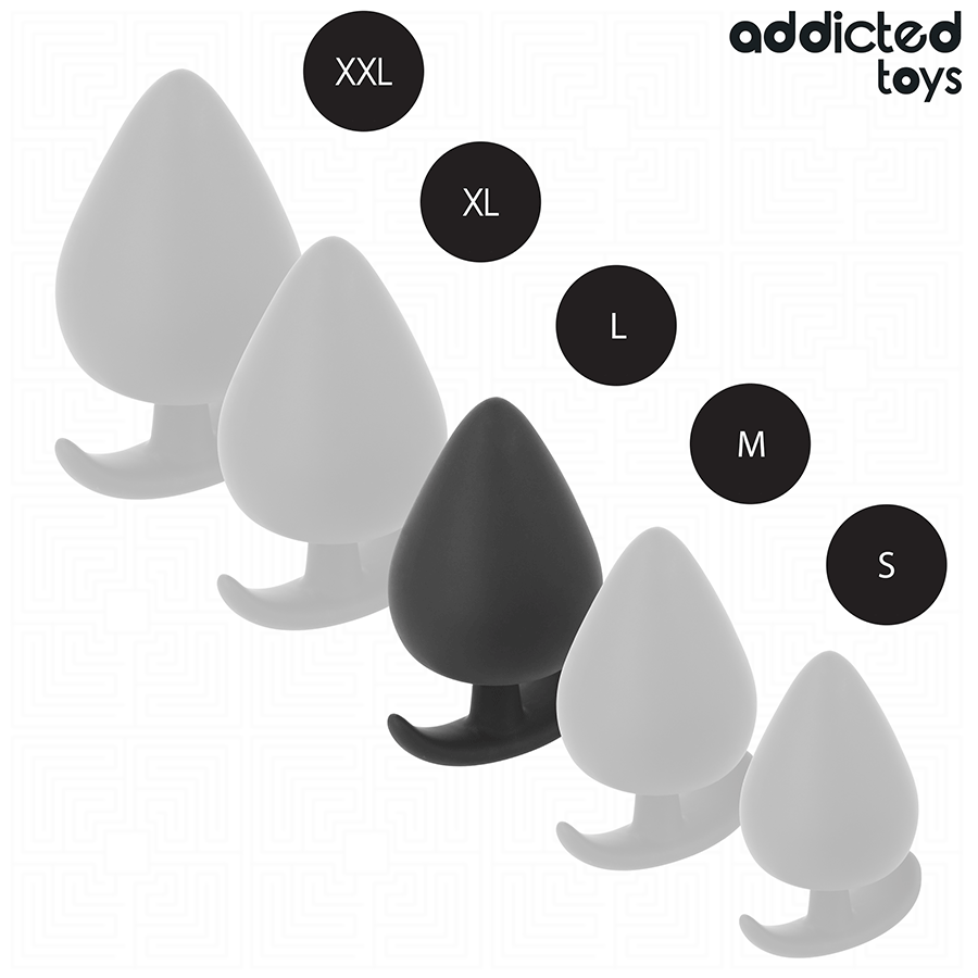 ADDICTED TOYS - TAPPO ANALE TAGLIA L 8 CM - ADDICTED TOYS | Lingerie Harness Boutique