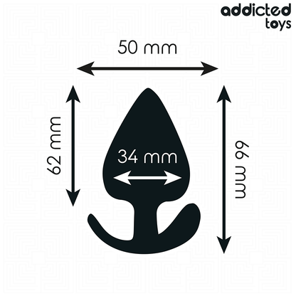 ADDICTED TOYS - TAPPO ANALE TAGLIA M 6,6 CM - ADDICTED TOYS | Lingerie Harness Boutique