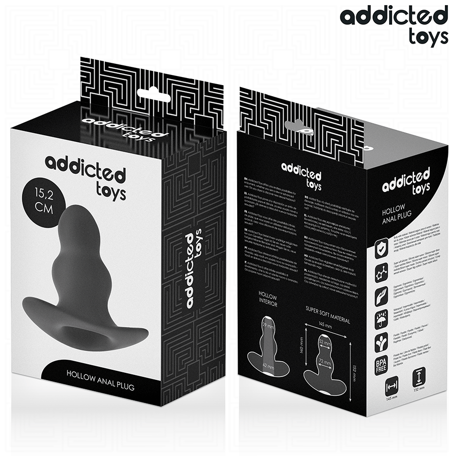 ADDICTED TOYS - TAPPO ANALE CAVO TAGLIA XXL 15,2 CM - ADDICTED TOYS | Lingerie Harness Boutique