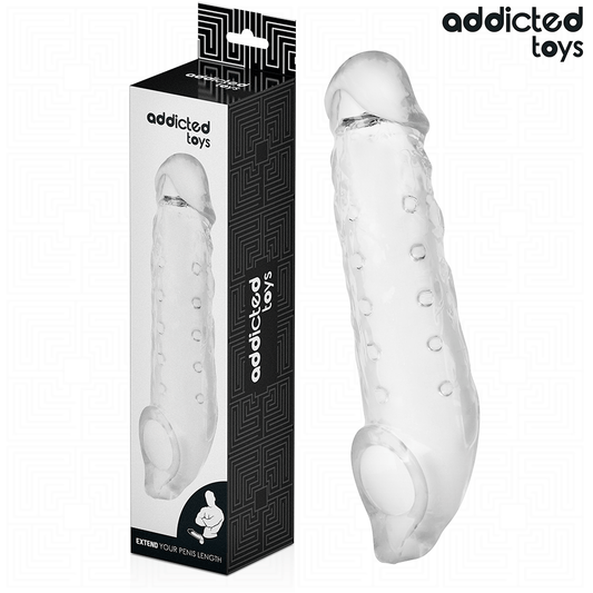 ADDICTED TOYS - ESTENSIONE PENE TRASPARENTE TAGLIA S 23 CM - ADDICTED TOYS | Lingerie Harness Boutique