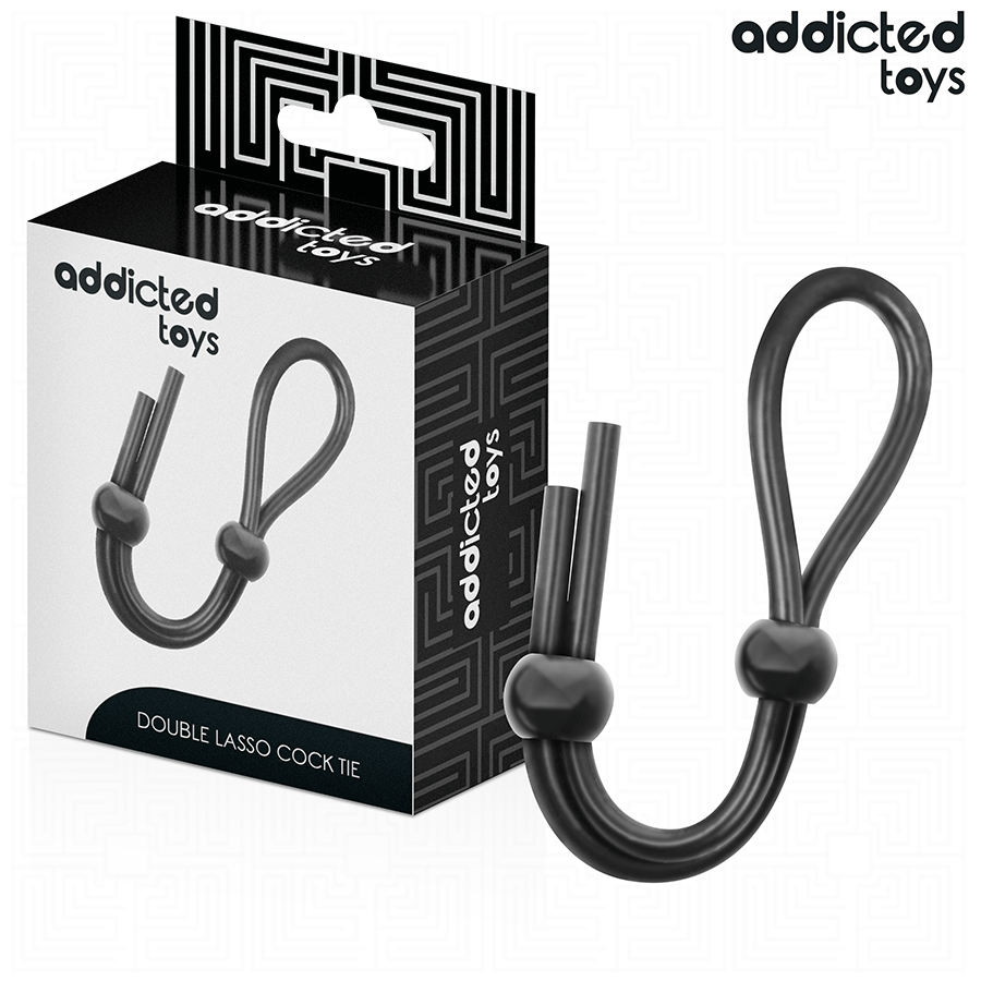 ADDICTED TOYS - CORDA IN SILICONE PER IL PENE A DOPPIO ANELLO - ADDICTED TOYS | Lingerie Harness Boutique