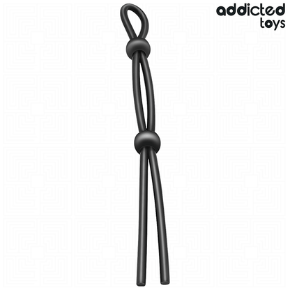 ADDICTED TOYS - CORDA IN SILICONE PER IL PENE A DOPPIO ANELLO - ADDICTED TOYS | Lingerie Harness Boutique