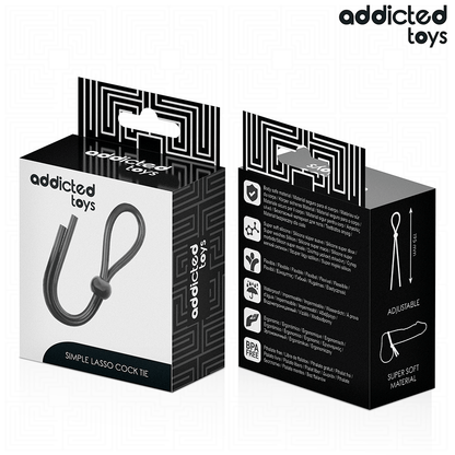 ADDICTED TOYS - CORDA IN SILICONE PER PENE A SINGOLO ANELLO - ADDICTED TOYS | Lingerie Harness Boutique