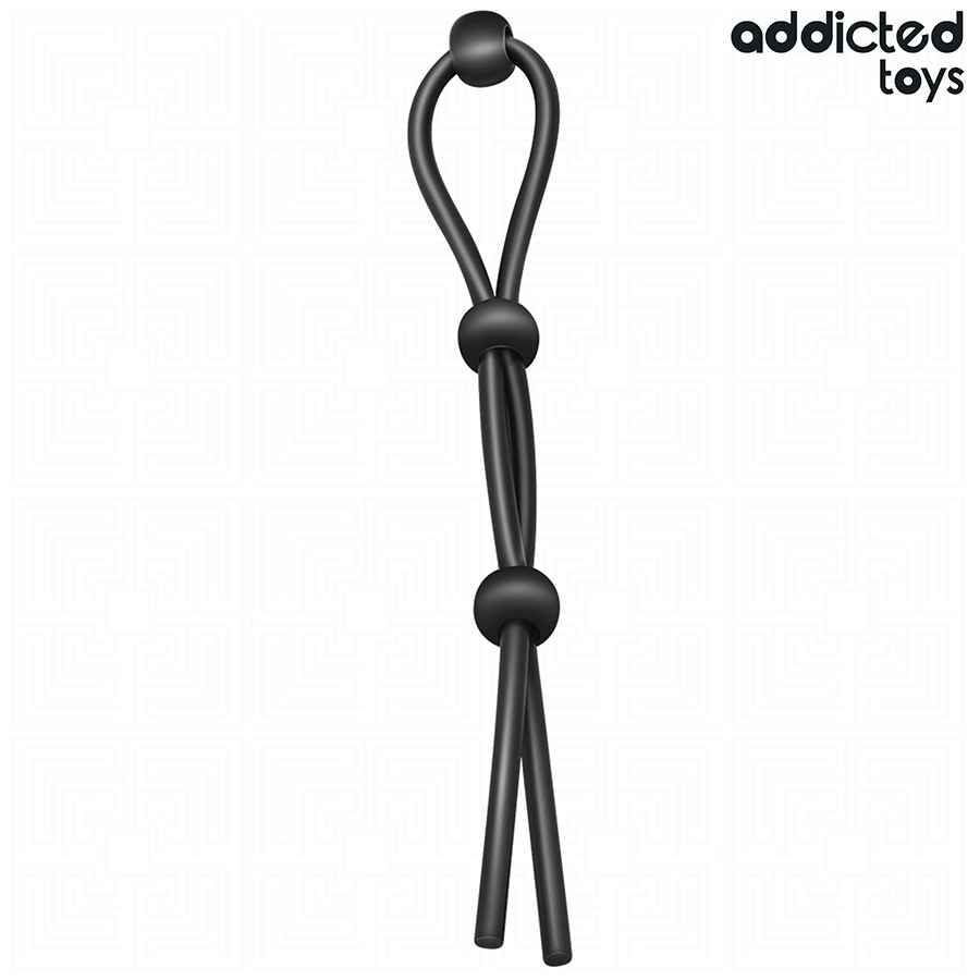 ADDICTED TOYS - CORDA IN SILICONE PER IL PENE A TRIPLO ANELLO - ADDICTED TOYS | Lingerie Harness Boutique