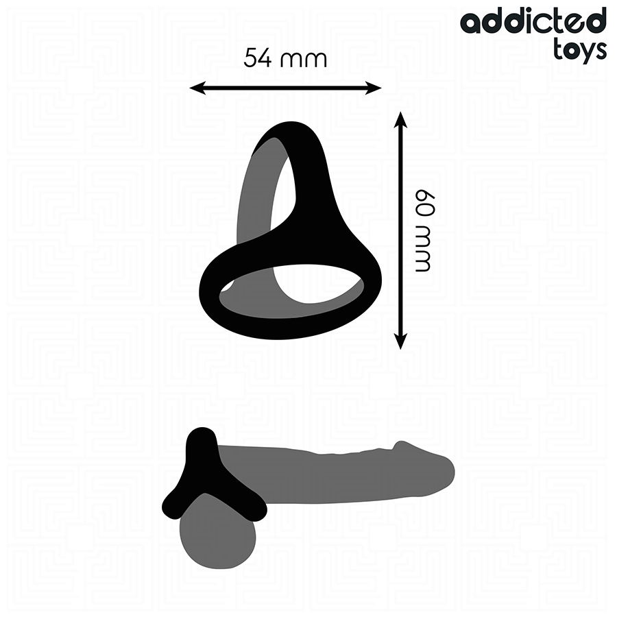 ADDICTED TOYS - ANELLO PER PENE TRIPLO SPESSO - ADDICTED TOYS | Lingerie Harness Boutique
