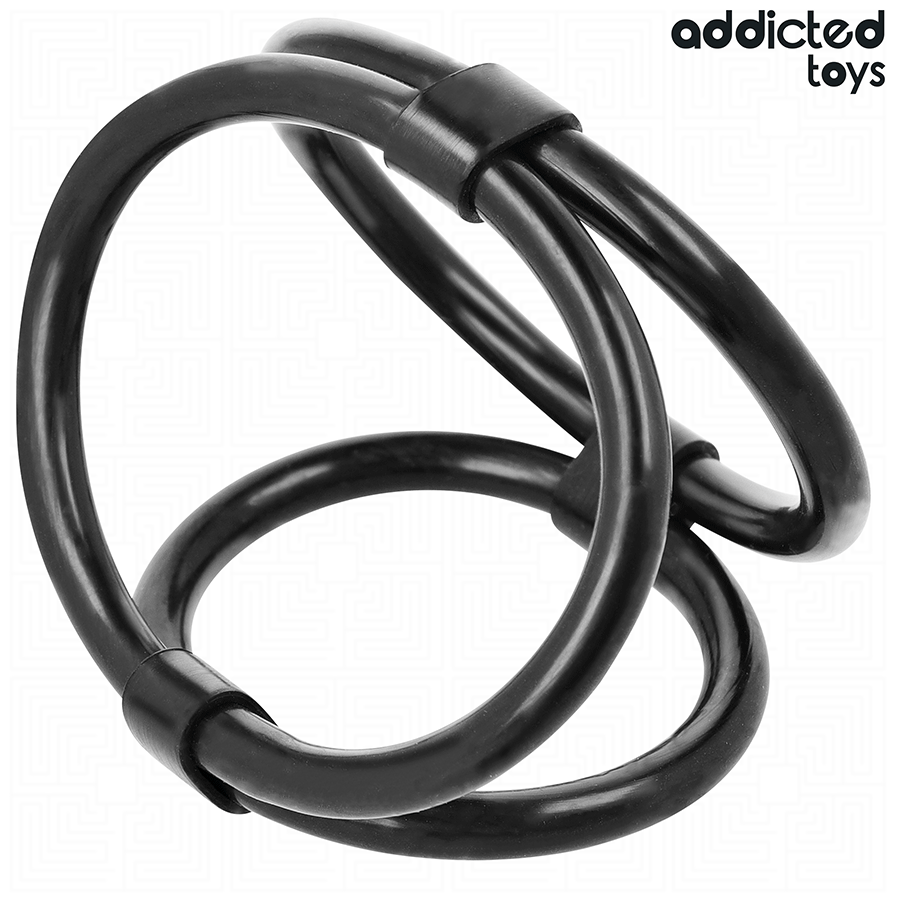 ADDICTED TOYS - ANELLO PER PENE TRIPLO - ADDICTED TOYS | Lingerie Harness Boutique