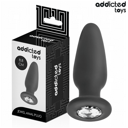 ADDICTED TOYS - PLUG ANALE CON GIOIELLO TAGLIA S 8,8 CM - ADDICTED TOYS | Lingerie Harness Boutique