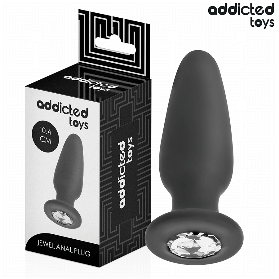ADDICTED TOYS - PLUG ANALE CON GIOIELLO TAGLIA M 10,4 CM - ADDICTED TOYS | Lingerie Harness Boutique