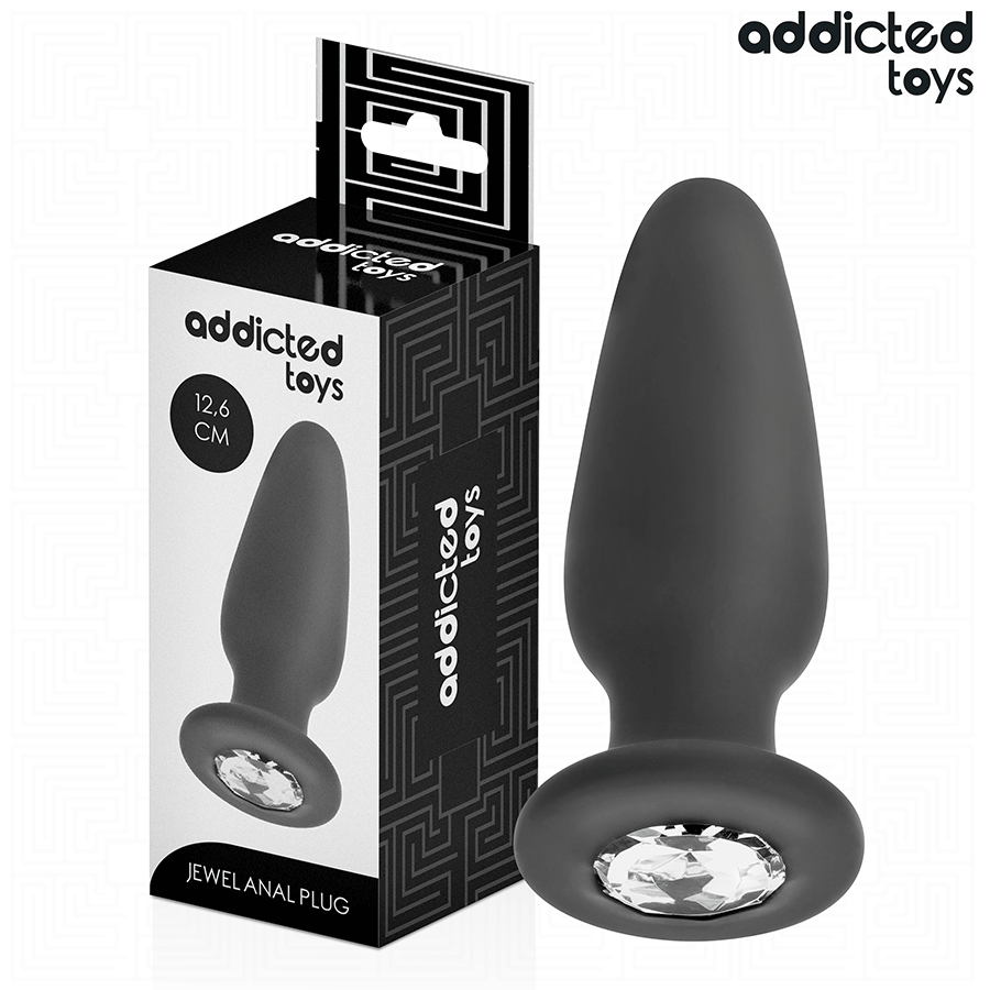 ADDICTED TOYS - PLUG ANALE CON GIOIELLO TAGLIA L 12,6 CM - ADDICTED TOYS | Lingerie Harness Boutique