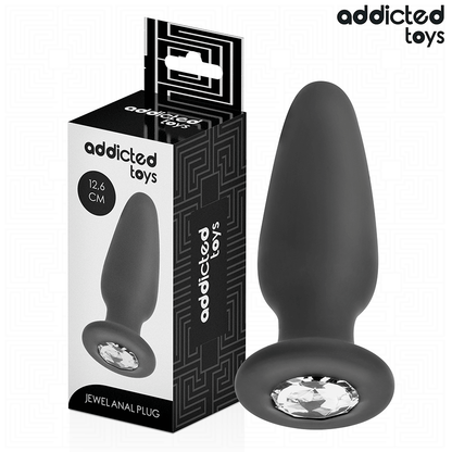 ADDICTED TOYS - PLUG ANALE CON GIOIELLO TAGLIA L 12,6 CM - ADDICTED TOYS | Lingerie Harness Boutique