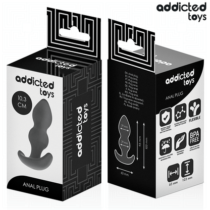 ADDICTED TOYS - TAPPO ANALE TAGLIA S 10,3 CM - ADDICTED TOYS | Lingerie Harness Boutique
