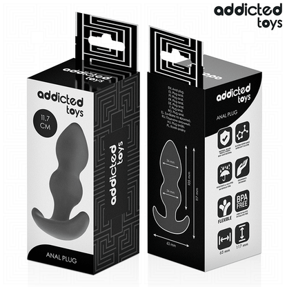 ADDICTED TOYS - TAPPO ANALE TAGLIA L 11,7 CM - ADDICTED TOYS | Lingerie Harness Boutique