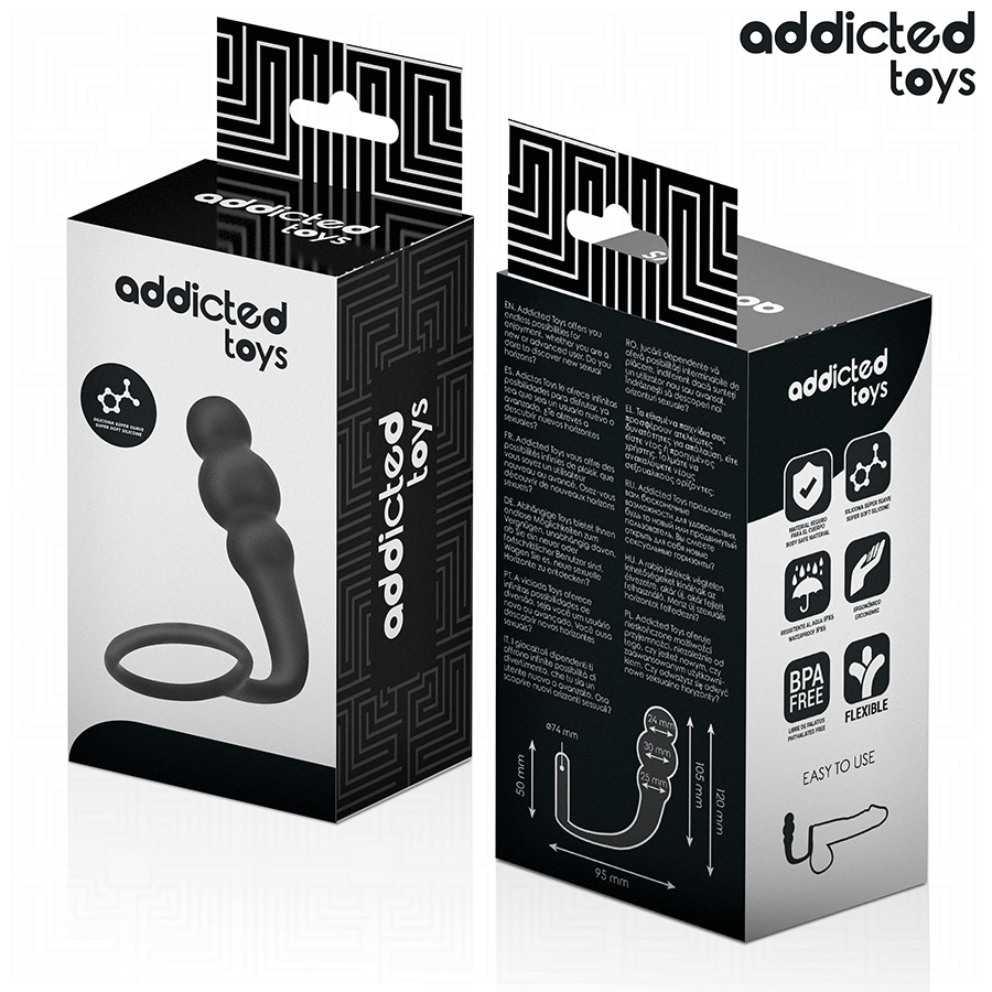 ADDICTED TOYS - PLUG ANALE CON ANELLO MODELLO 1 - ADDICTED TOYS | Lingerie Harness Boutique