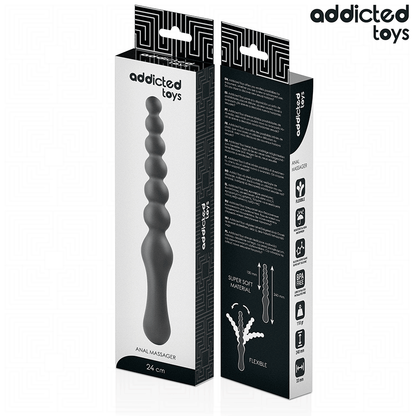 ADDICTED TOYS - MASSAGGIATORE ANALE 24 CM - ADDICTED TOYS | Lingerie Harness Boutique