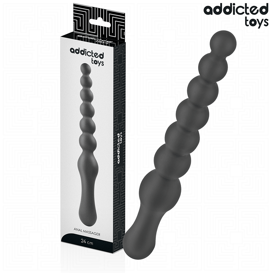 ADDICTED TOYS - MASSAGGIATORE ANALE 24 CM - ADDICTED TOYS | Lingerie Harness Boutique