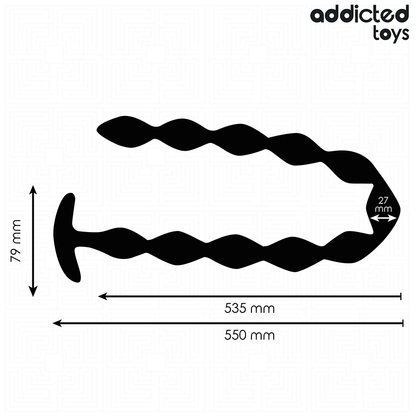 ADDICTED TOYS - TAPPO ANALE EXTRA LUNGO - ADDICTED TOYS | Lingerie Harness Boutique