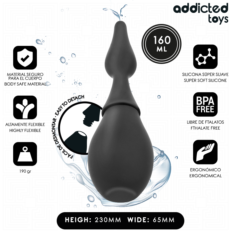 ADDICTED TOYS - DETERGENTE DA VIAGGIO MODELLO 1 - ADDICTED TOYS | Lingerie Harness Boutique