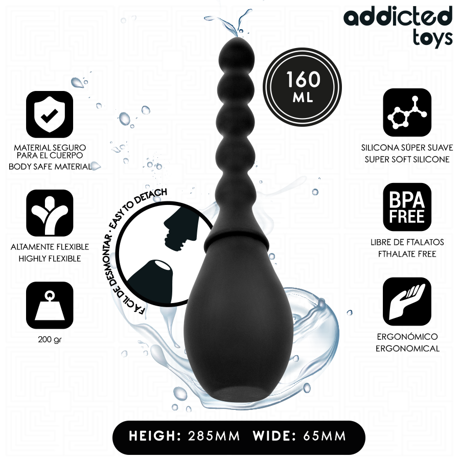 ADDICTED TOYS - DETERGENTE DA VIAGGIO MODELLO 2 - ADDICTED TOYS | Lingerie Harness Boutique