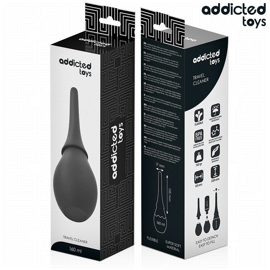 ADDICTED TOYS - DETERGENTE DA VIAGGIO MODELLO 3 - ADDICTED TOYS | Lingerie Harness Boutique