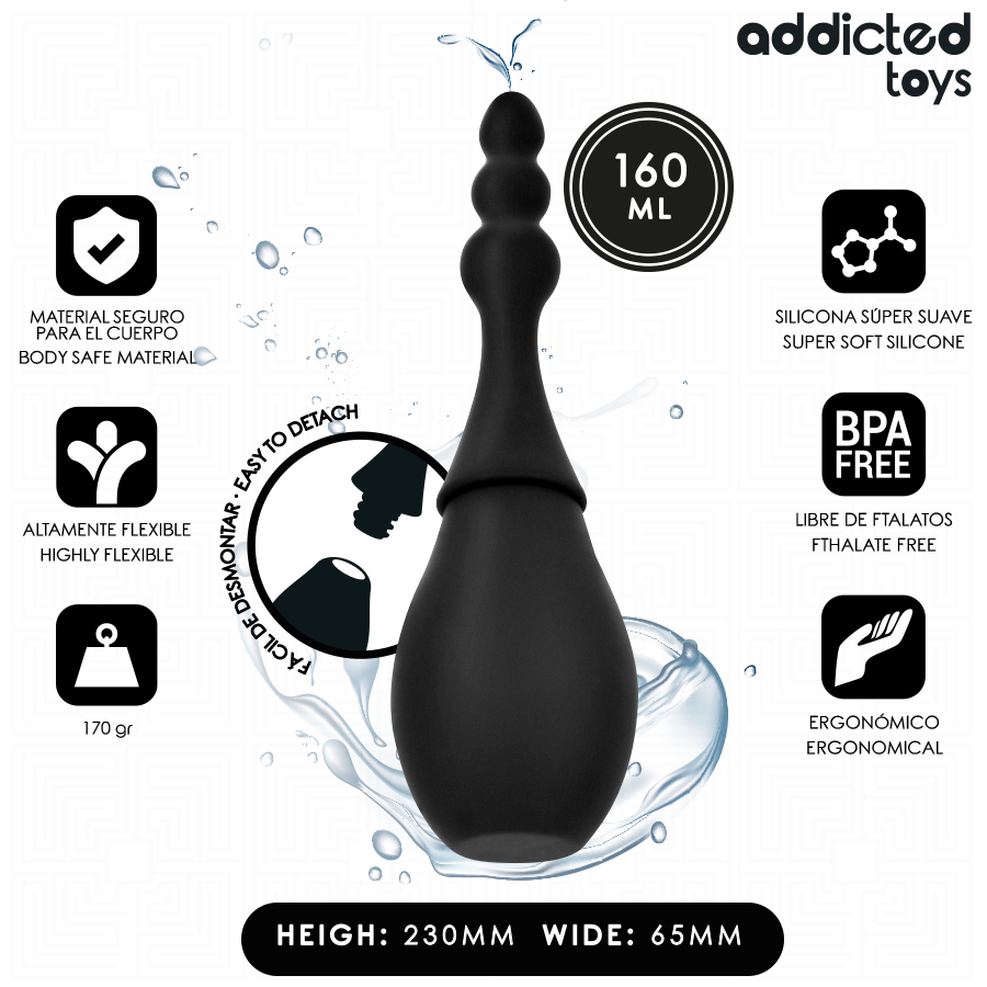 ADDICTED TOYS - DETERGENTE DA VIAGGIO MODELLO 4 - ADDICTED TOYS | Lingerie Harness Boutique